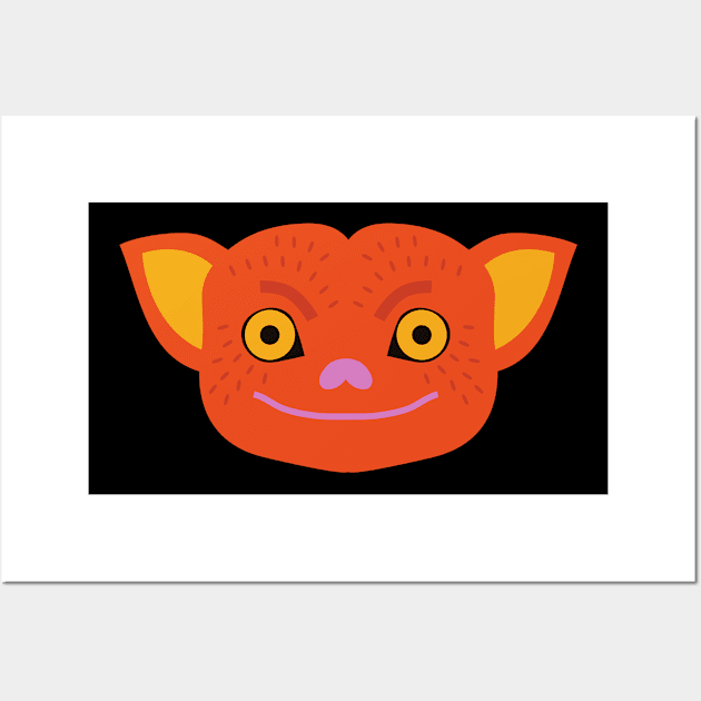 Vivid Tarsier Wall Art by FunnyStylesShop